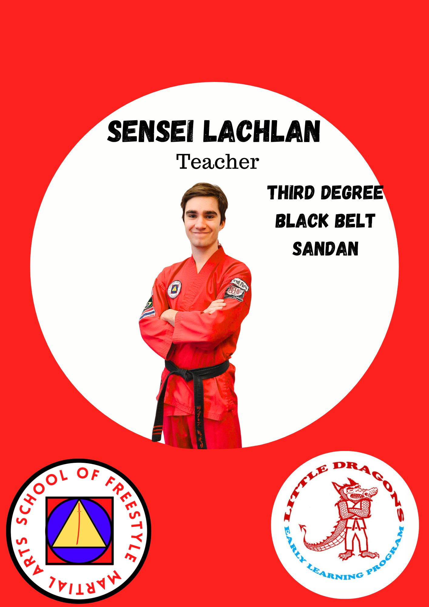 Portrait of Sensei Lachlan Mitchell