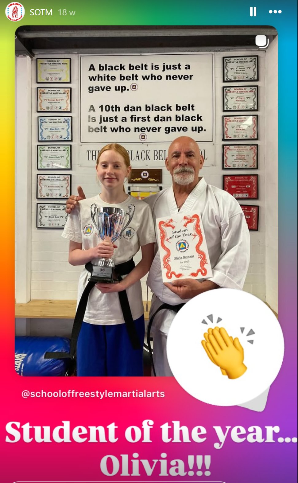 Olivia Bessant &mdash; Student of the Year